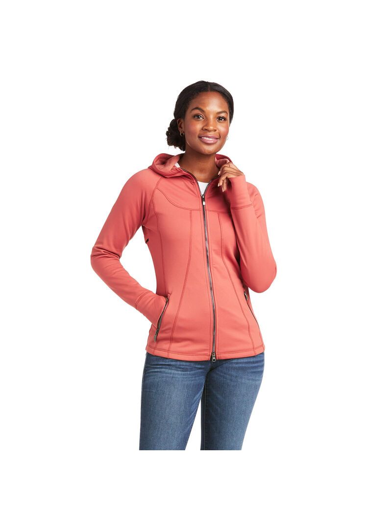 Sudadera Con Capucha Ariat Attain Full Zip Multicolor | OYQ042598