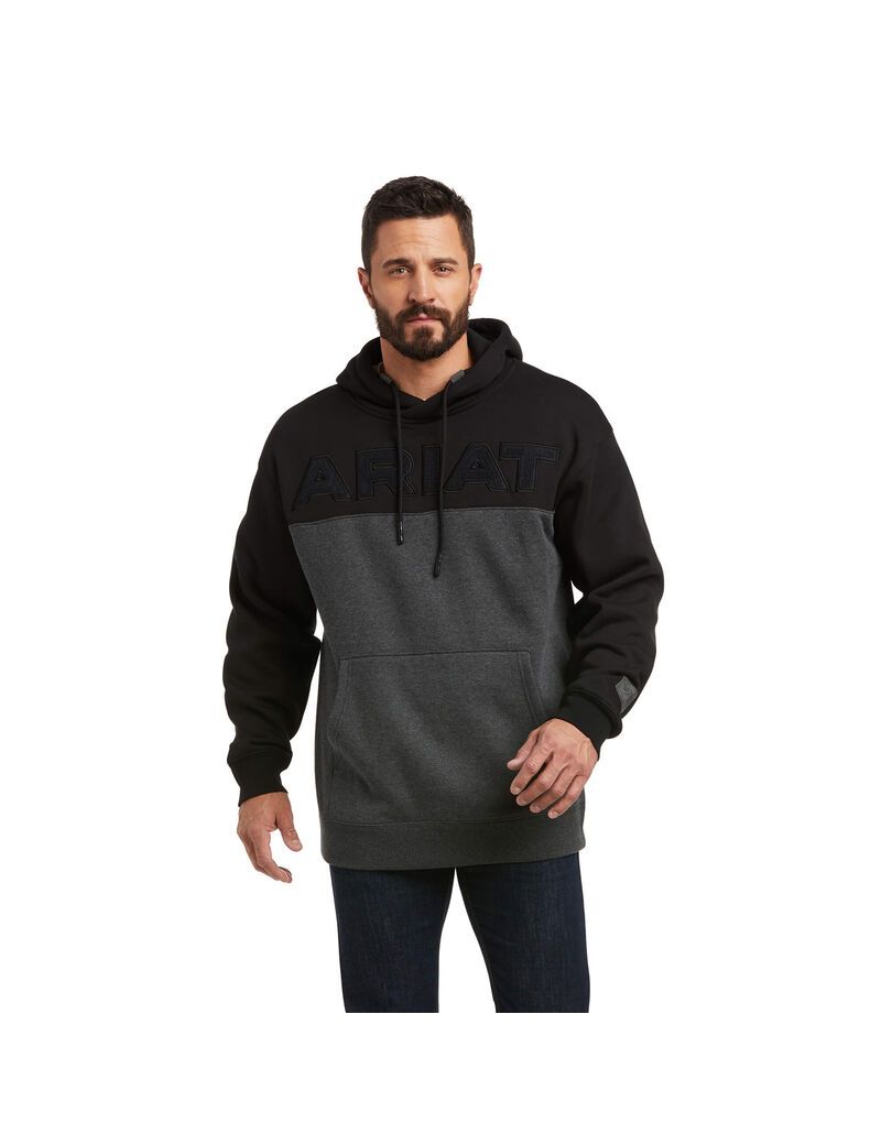 Sudadera Con Capucha Ariat Lifted Sweatshirt Negros | NYB673029