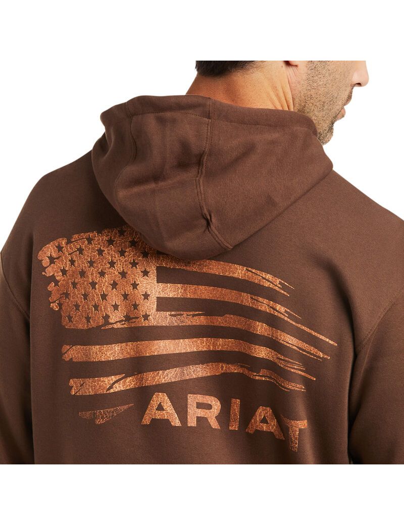 Sudaderas Ariat Patriot 2.0 Marrom Marrom | GOL279508