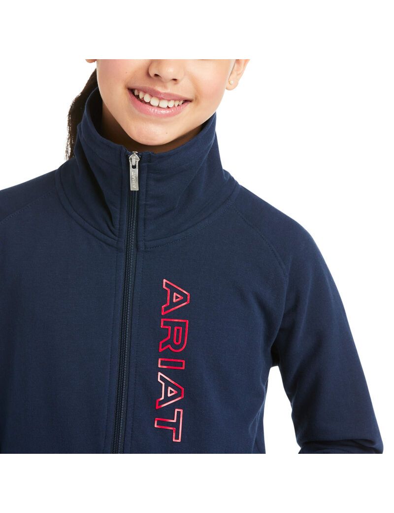 Sudaderas Ariat Team Logo Full Zip Multicolor | VED362495