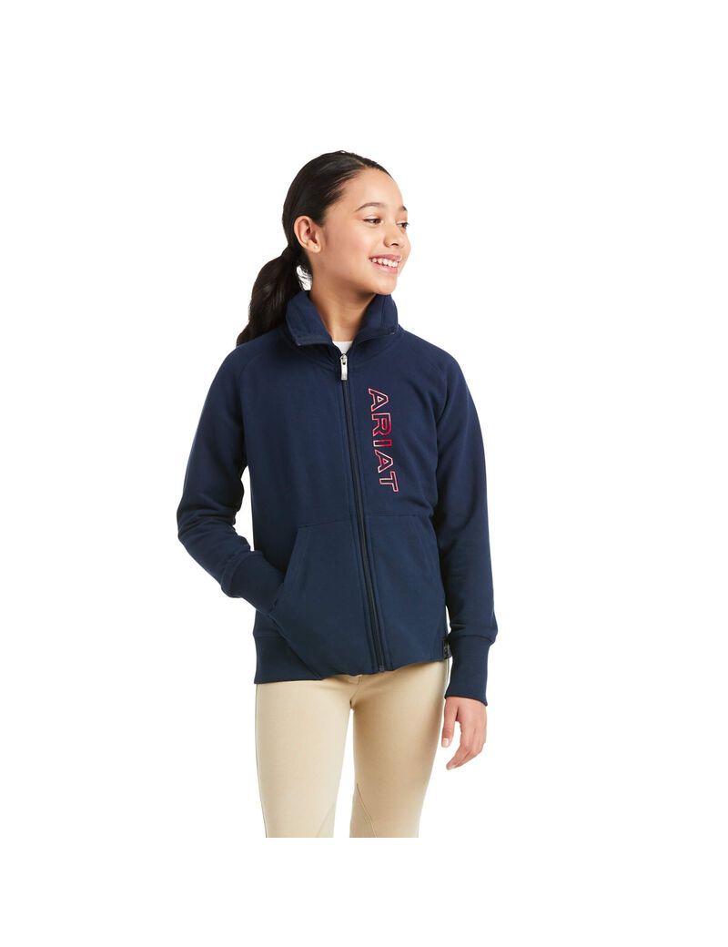 Sudaderas Ariat Team Logo Full Zip Multicolor | VED362495