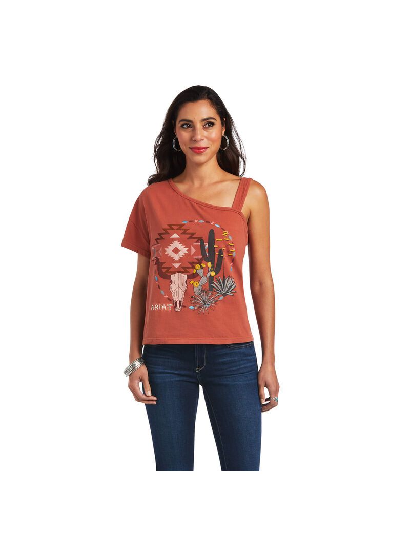 Tops Ariat Around and Around Tee Multicolor | VDM130724