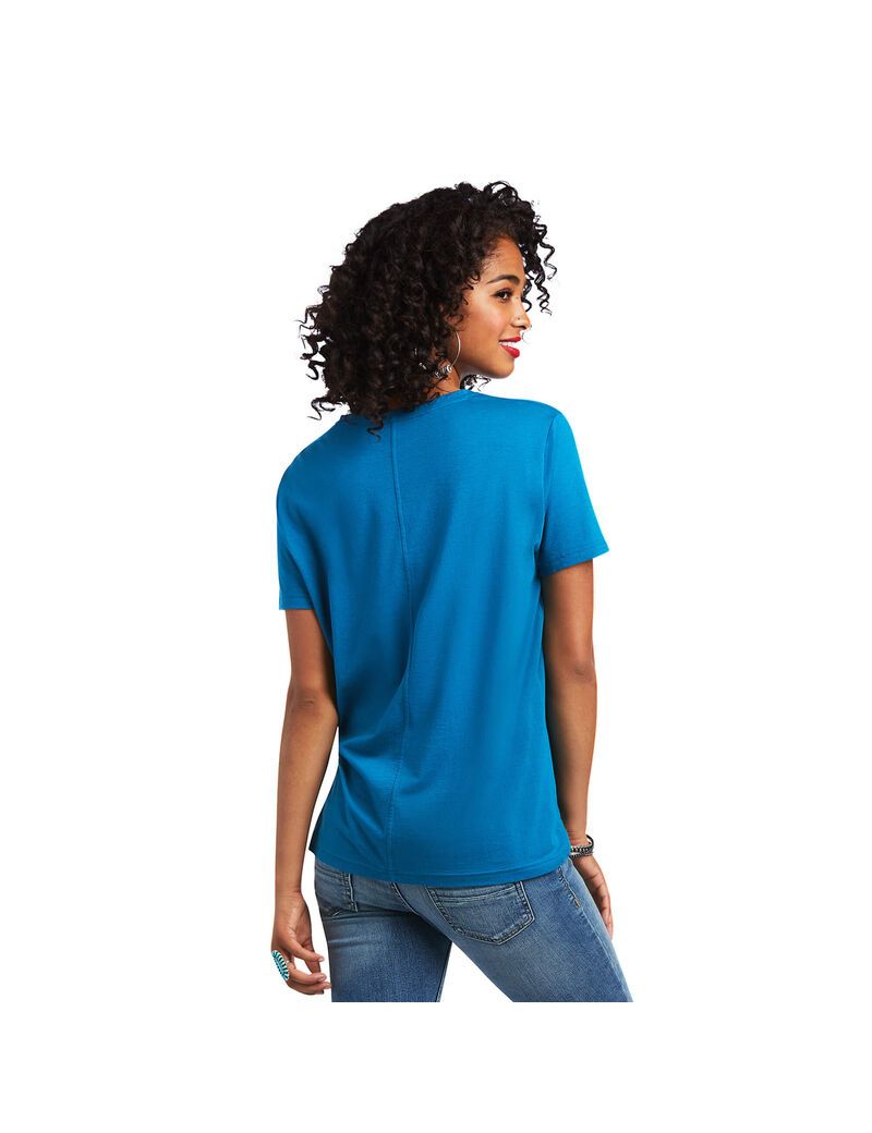 Tops Ariat Element Azules | FNL914678