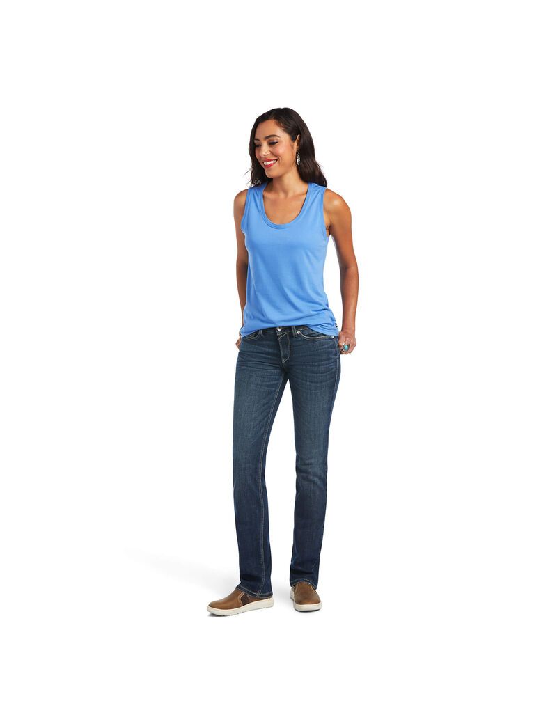 Tops Ariat Element Tank Azules | UET841976