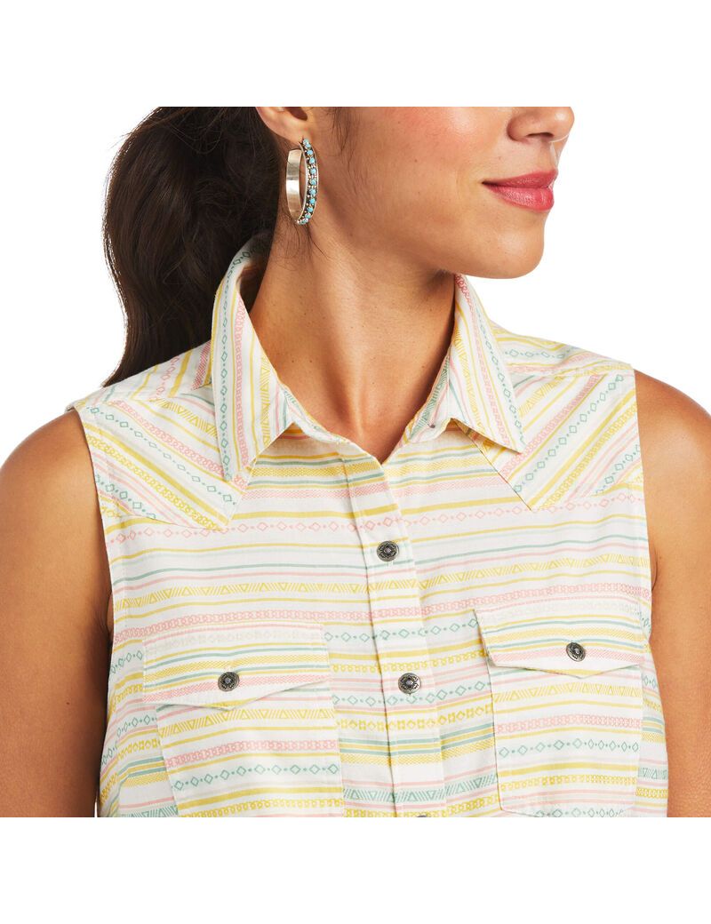 Tops Ariat Jasmine Stripes | JSI027358