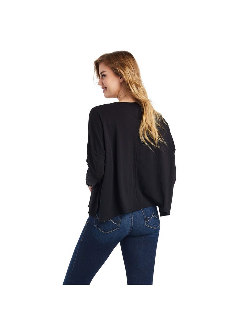 Tops Ariat Jungle Queen Negros | NJS248701