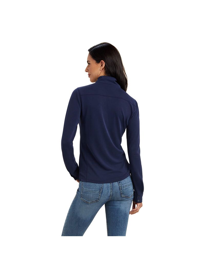 Tops Ariat Overbrook Azul Marino | DYE805246