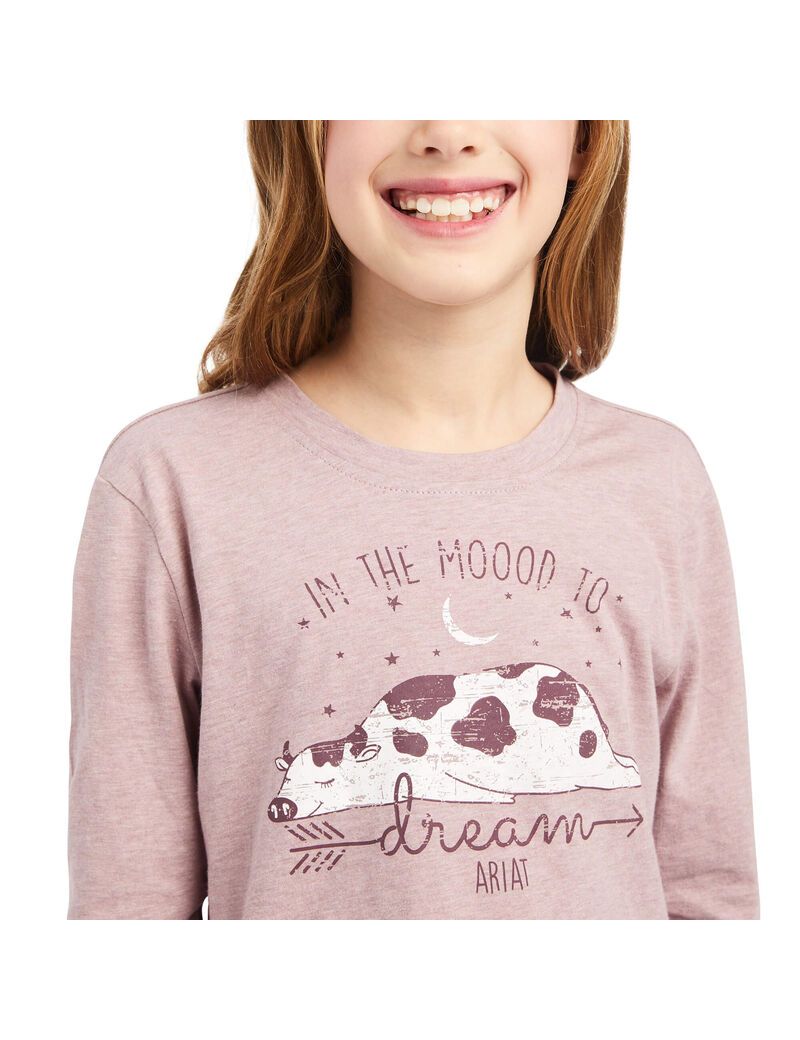 Tops Ariat REAL Dreamin Mood Rosas | OZM521839