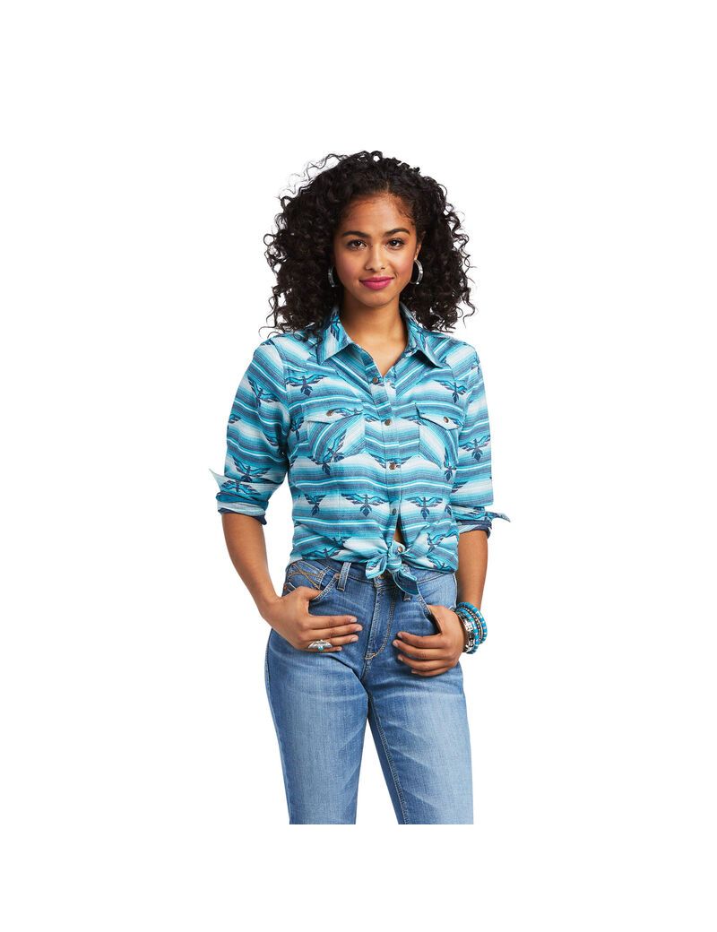 Tops Ariat REAL Wild Thunderbird Multicolor | JNU390724