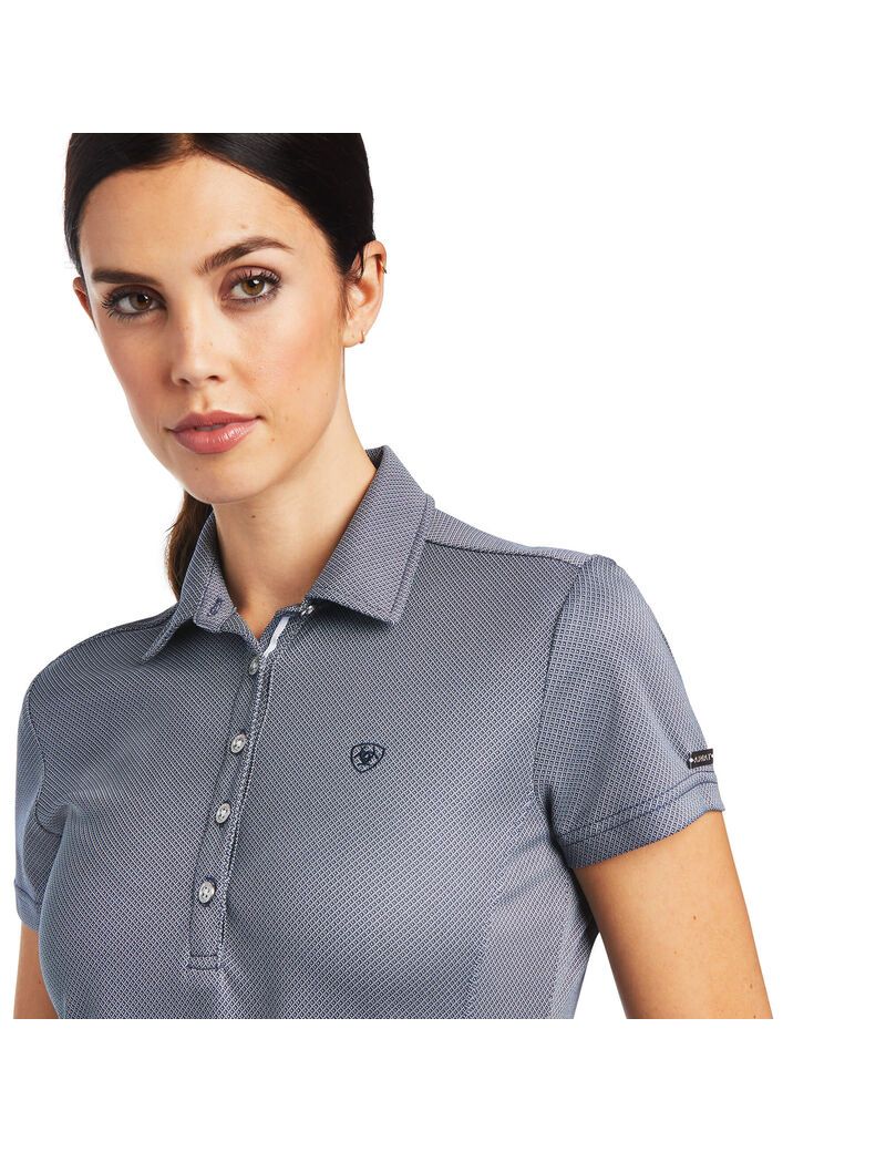 Tops Ariat Talent Polo Azul Marino | QKD523146