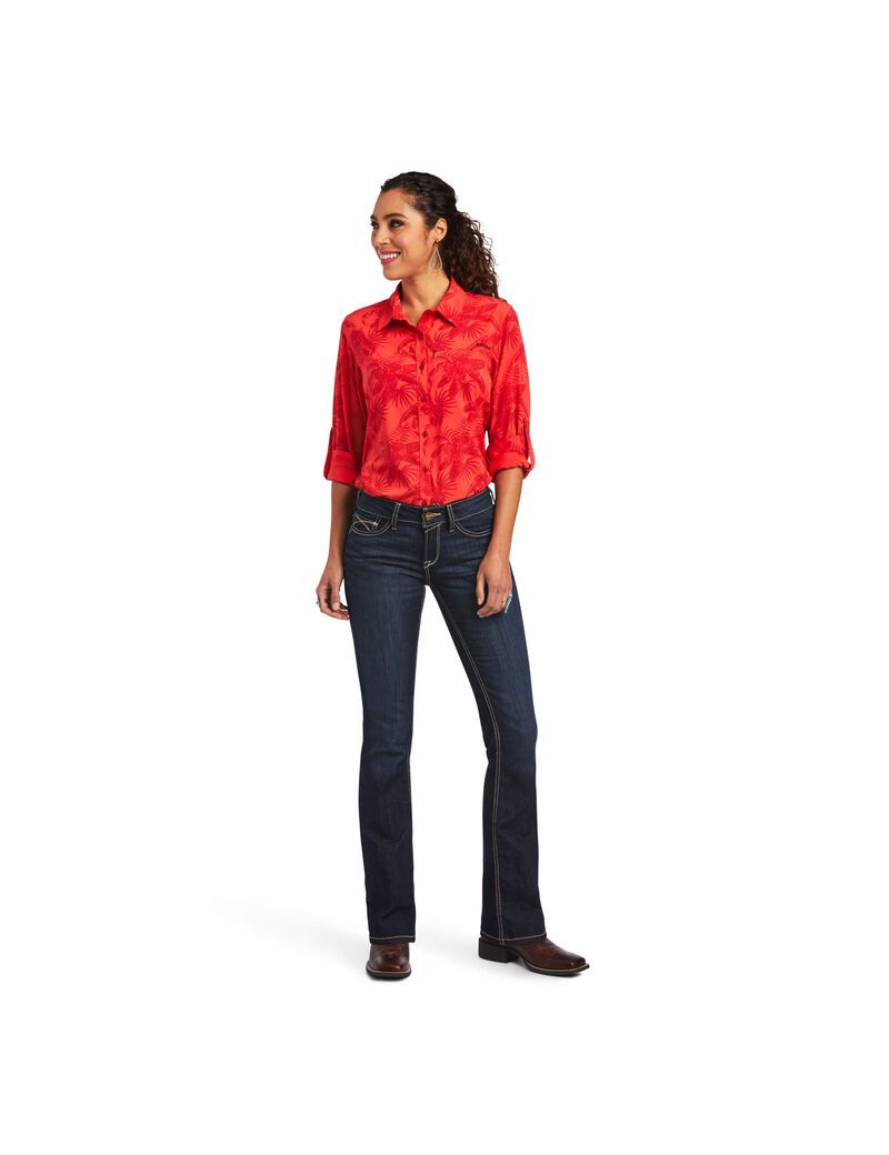 Tops Ariat VentTEK Stretch Grises | JBA205964