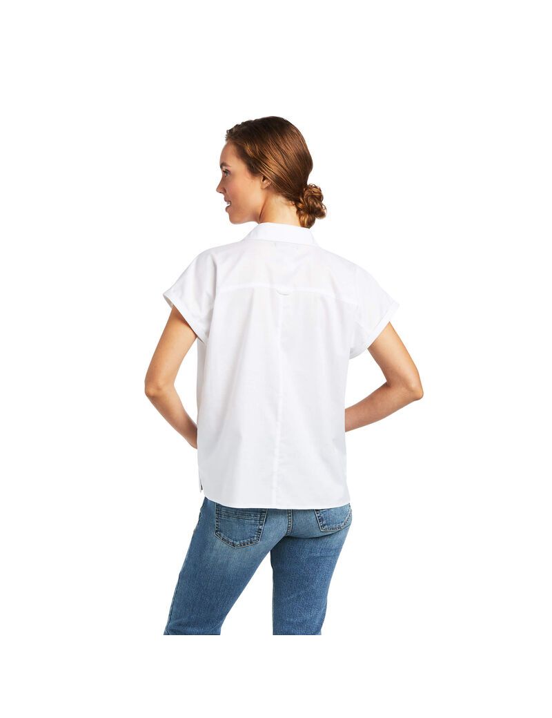 Tops Ariat Zenith Blancos | YOI420617