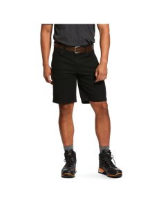 Bermudas Ariat Rebar DuraStretch Made Tough Negros | BXL764398