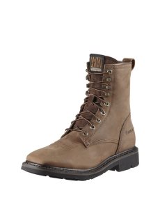 Botas De Trabajo Ariat Cascade 8' Anchos Square Puntera Marrom | OIK921630