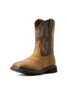 Botas De Trabajo Ariat Sierra Anchos Square Puntera Multicolor | IQF621705