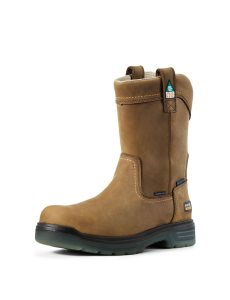 Botas De Trabajo Ariat Turbo Pull-On CSA Impermeables Carbon Puntera Multicolor | LOA601384