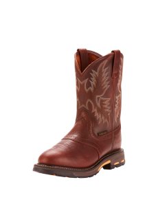 Botas De Trabajo Ariat Workhog Pull-on Cobra Oscuro | BDG450362