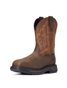 Botas Impermeables Ariat Big Rig Composite Puntera Trabajo Marrom Oscuro | OTN846913