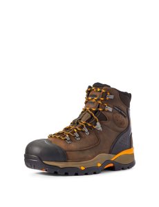 Botas Impermeables Ariat Endeavor 6' Carbon Puntera Trabajo Chocolate Marrom | MKB982130