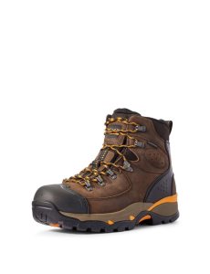 Botas Impermeables Ariat Endeavor 6' Trabajo Chocolate Marrom | GUM965473