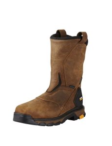 Botas Impermeables Ariat Intrepid Pull-On Composite Puntera Trabajo Marrom | WLU945281