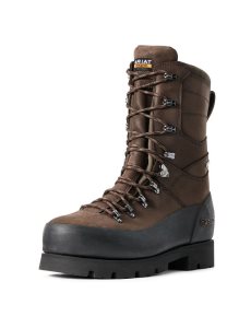 Botas Impermeables Ariat Linesman Ridge 10' GORE-TEX Composite Puntera Trabajo Marrom | ZPM378492