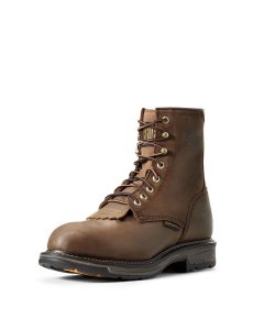 Botas Impermeables Ariat WorkHog 8' Composite Puntera Trabajo Marrom | XYQ925310