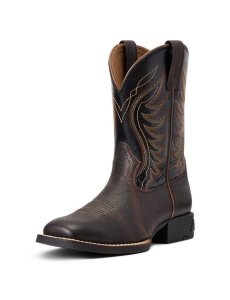 Botas Occidentales Ariat Amos Rojos Marrom | HVI810354