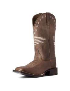 Botas Occidentales Ariat Circuit Patriot Marrom | POY395768