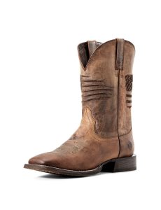 Botas Occidentales Ariat Circuit Patriot Marrom | SWR639025