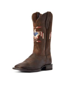 Botas Occidentales Ariat Circuit Thunderbird Chimayo Marrom | XMY790823