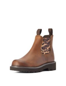 Botas Occidentales Ariat Fatbaby Twin Gore Marrom | LYD043916