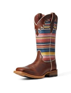 Botas Occidentales Ariat Fiona Marrom | ZCK726498