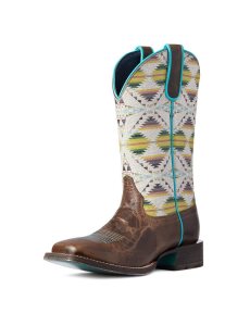 Botas Occidentales Ariat Pendleton Circuit Savanna Marrom | JVP864172