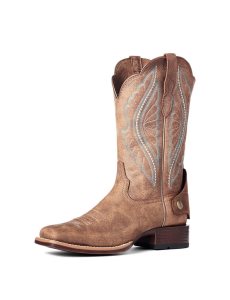 Botas Occidentales Ariat Primetime Ez Zip Marrom | YMN410357