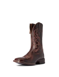 Botas Occidentales Ariat Slim Zip Ultra Rojos Marrom | NXB890463