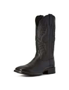 Botas Occidentales Ariat Solado Venttek Negros Grises Oscuro | MAU893401