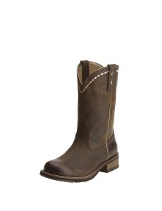 Botas Occidentales Ariat Unbridled Roper Marrom | RCS059642