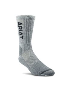 Calcetines Ariat Ligeros Merino Lana Blend Steel Puntera Trabajo Negros | RHS371509