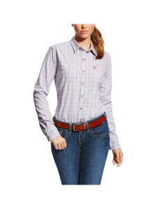 Camisas Ariat FR Marion Trabajo Morados | OAI320651