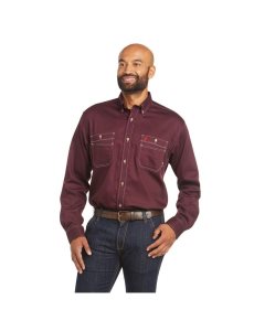 Camisas Ariat FR Vented Trabajo Multicolor | LIP451023