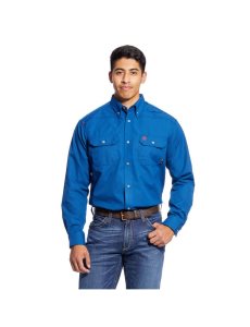 Camisas De Traje Ariat FR Featherlight Trabajo Azul Rey Azules | JPG846510