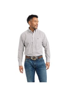 Camisas De Traje Ariat Gilean Classic Fit Blancos | IPW630124