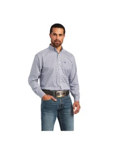 Camisas De Traje Ariat Ilan Stretch Classic Fit Blancos | MTH725690