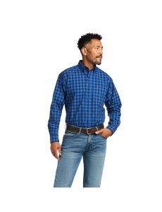 Camisas De Traje Ariat Pro Series Anthony Classic Fit Azules | UVI458731