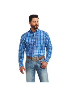 Camisas De Traje Ariat Pro Series Mason Classic Fit Azules | MET476291