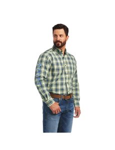 Camisas De Traje Ariat Pro Series Team Maxton Classic Fit Verdes | VGP984063