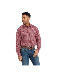 Camisas De Traje Ariat Pro Series Witten Classic Fit Rojos | JQX708169