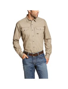 Camisas De Traje Ariat Rebar Workman Trabajo Multicolor | ZTD178230