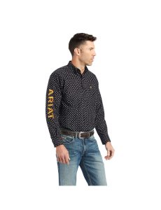 Camisas De Traje Ariat Team Conor Classic Fit Negros | FNB198736